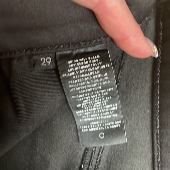 HOST PICK 💕 J Brand faux leather/waxed black jeans - Picture 3 of 5